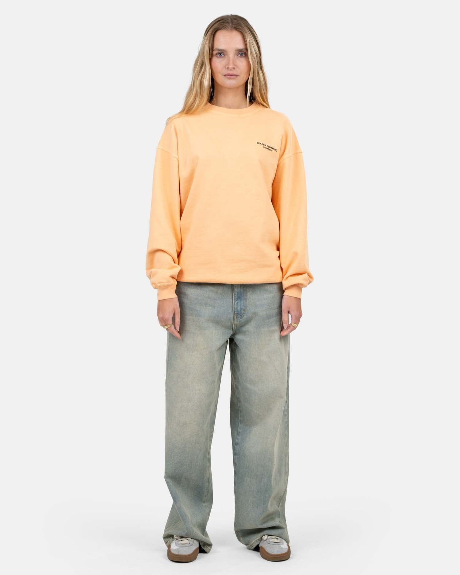 UNMARKED Sweatshirt Peach | Skagen - clothing.dk